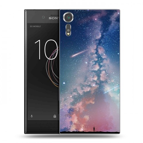 Дизайнерский пластиковый чехол для Sony Xperia XZs Магический космос