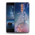 Дизайнерский пластиковый чехол для Nokia 8 Магический космос