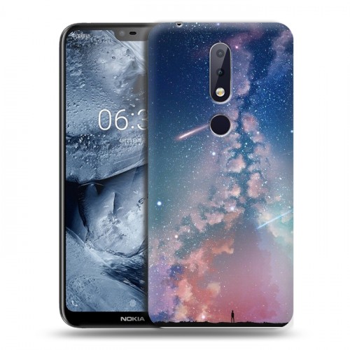 Дизайнерский силиконовый чехол для Nokia 6.1 Plus Магический космос