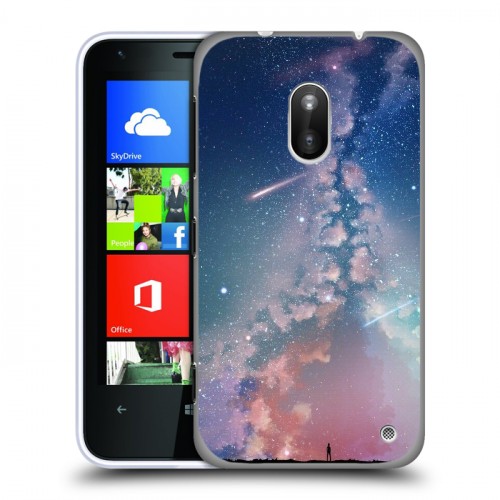 Дизайнерский силиконовый чехол для Nokia Lumia 620 Магический космос