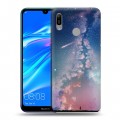 Дизайнерский пластиковый чехол для Huawei Y6 (2019) Магический космос