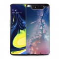 Дизайнерский пластиковый чехол для Samsung Galaxy A80 Магический космос