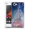 Дизайнерский пластиковый чехол для Sony Xperia L Магический космос