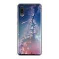 Дизайнерский пластиковый чехол для Samsung Galaxy A02 Магический космос