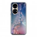 Дизайнерский силиконовый чехол для Huawei P50 Pro Магический космос