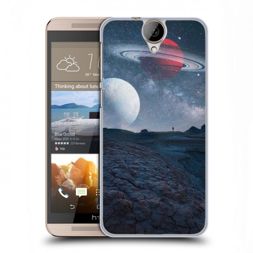 Дизайнерский пластиковый чехол для HTC One E9+ Магический космос