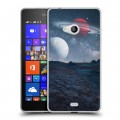 Дизайнерский пластиковый чехол для Microsoft Lumia 540 Магический космос