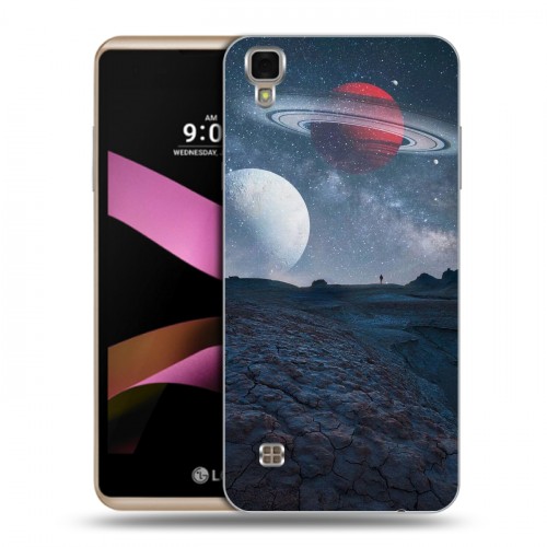 Дизайнерский силиконовый чехол для LG X Style Магический космос