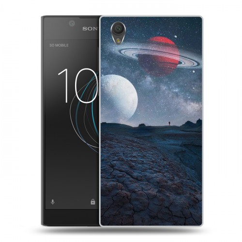 Дизайнерский пластиковый чехол для Sony Xperia L1 Магический космос