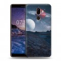 Дизайнерский пластиковый чехол для Nokia 7 Plus Магический космос