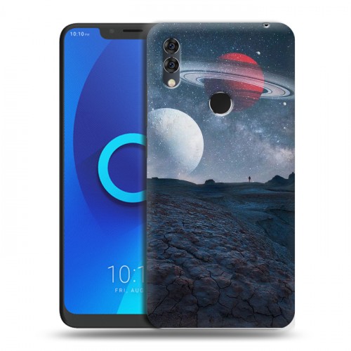 Дизайнерский силиконовый чехол для Alcatel 5V Магический космос