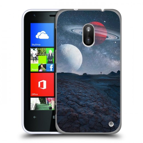 Дизайнерский силиконовый чехол для Nokia Lumia 620 Магический космос