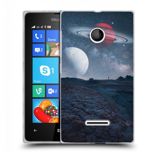 Дизайнерский пластиковый чехол для Microsoft Lumia 435 Магический космос