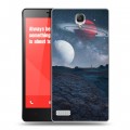 Дизайнерский пластиковый чехол для Xiaomi RedMi Note Магический космос