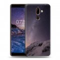 Дизайнерский пластиковый чехол для Nokia 7 Plus Магический космос