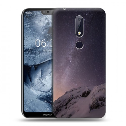 Дизайнерский пластиковый чехол для Nokia 6.1 Plus Магический космос