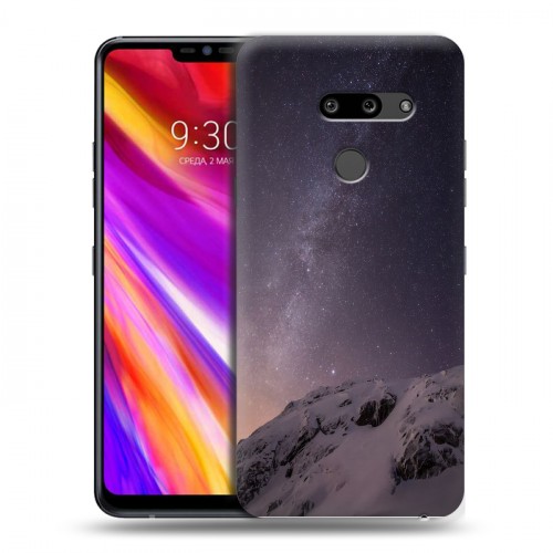 Дизайнерский пластиковый чехол для LG G8 ThinQ Магический космос