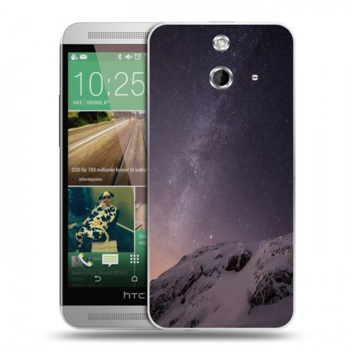 Дизайнерский пластиковый чехол для HTC One E8 Магический космос