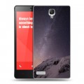 Дизайнерский силиконовый чехол для Xiaomi RedMi Note Магический космос