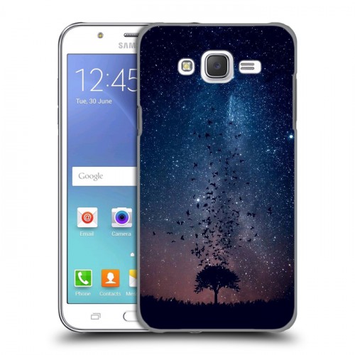 Дизайнерский пластиковый чехол для Samsung Galaxy J5 Магический космос