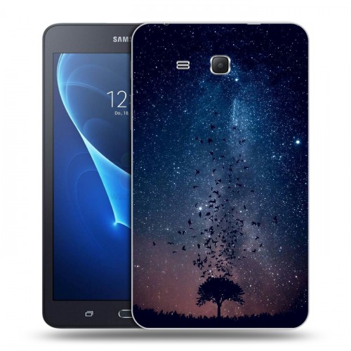 Дизайнерский силиконовый чехол для Samsung Galaxy Tab A 7 (2016) Магический космос
