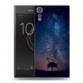 Дизайнерский пластиковый чехол для Sony Xperia XZs Магический космос