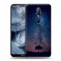 Дизайнерский пластиковый чехол для Nokia 6.1 Plus Магический космос