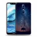 Дизайнерский силиконовый чехол для Nokia 5.1 Plus Магический космос