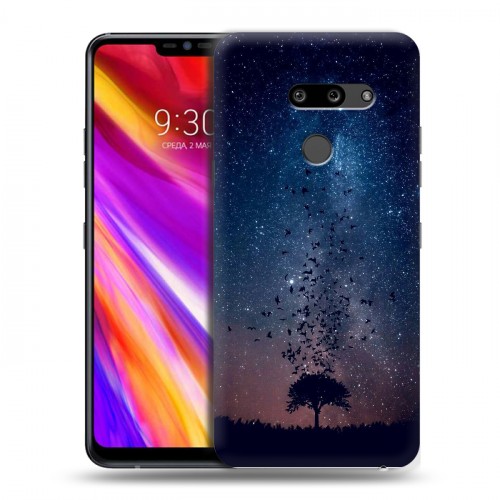 Дизайнерский пластиковый чехол для LG G8 ThinQ Магический космос