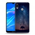 Дизайнерский пластиковый чехол для Huawei Y6 (2019) Магический космос