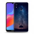 Дизайнерский пластиковый чехол для Huawei Honor 8A Магический космос