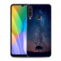 Дизайнерский пластиковый чехол для Huawei Y6p Магический космос