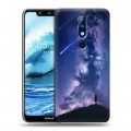 Дизайнерский пластиковый чехол для Nokia 5.1 Plus Магический космос