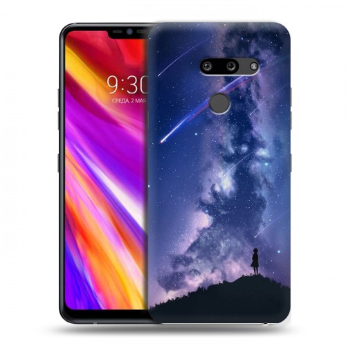 Дизайнерский пластиковый чехол для LG G8 ThinQ Магический космос