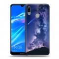 Дизайнерский пластиковый чехол для Huawei Y6 (2019) Магический космос