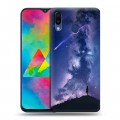 Дизайнерский пластиковый чехол для Samsung Galaxy M20 Магический космос