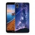 Дизайнерский силиконовый чехол для Xiaomi RedMi 7A Магический космос