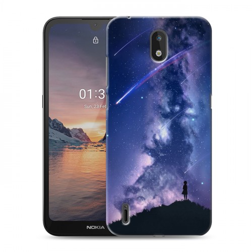 Дизайнерский силиконовый чехол для Nokia 1.3 Магический космос