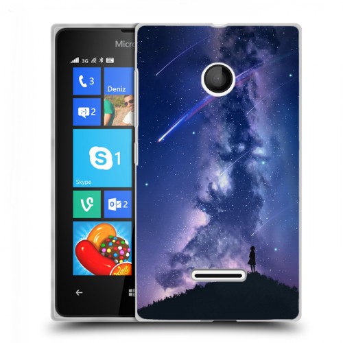 Дизайнерский пластиковый чехол для Microsoft Lumia 435 Магический космос