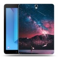 Дизайнерский силиконовый чехол для Samsung Galaxy Tab S3 Магический космос