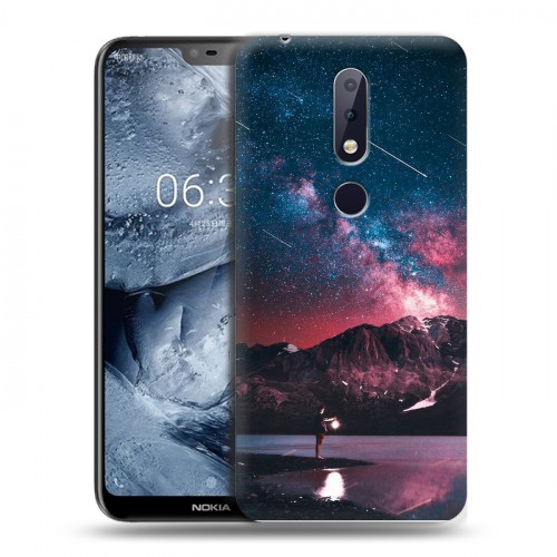 Дизайнерский пластиковый чехол для Nokia 6.1 Plus Магический космос