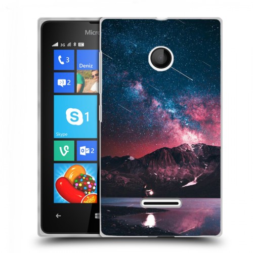 Дизайнерский пластиковый чехол для Microsoft Lumia 435 Магический космос