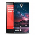 Дизайнерский силиконовый чехол для Xiaomi RedMi Note Магический космос