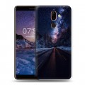 Дизайнерский пластиковый чехол для Nokia 7 Plus Магический космос