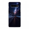 Дизайнерский силиконовый чехол для Samsung Galaxy S10 Магический космос