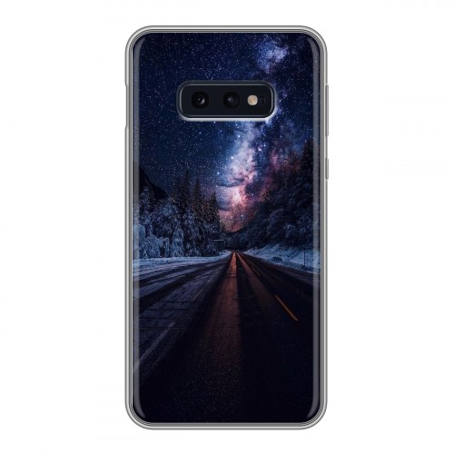 Дизайнерский силиконовый чехол для Samsung Galaxy S10e Магический космос