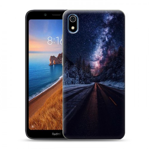 Дизайнерский силиконовый чехол для Xiaomi RedMi 7A Магический космос