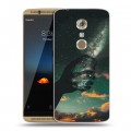 Дизайнерский пластиковый чехол для ZTE Axon 7 Магический космос