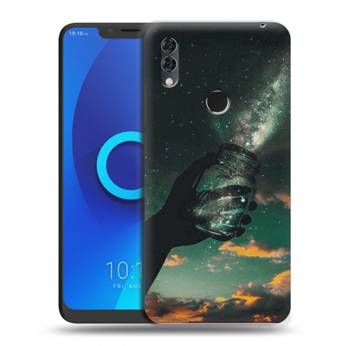 Дизайнерский силиконовый чехол для Alcatel 5V Магический космос