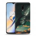 Дизайнерский пластиковый чехол для OnePlus 6T Магический космос